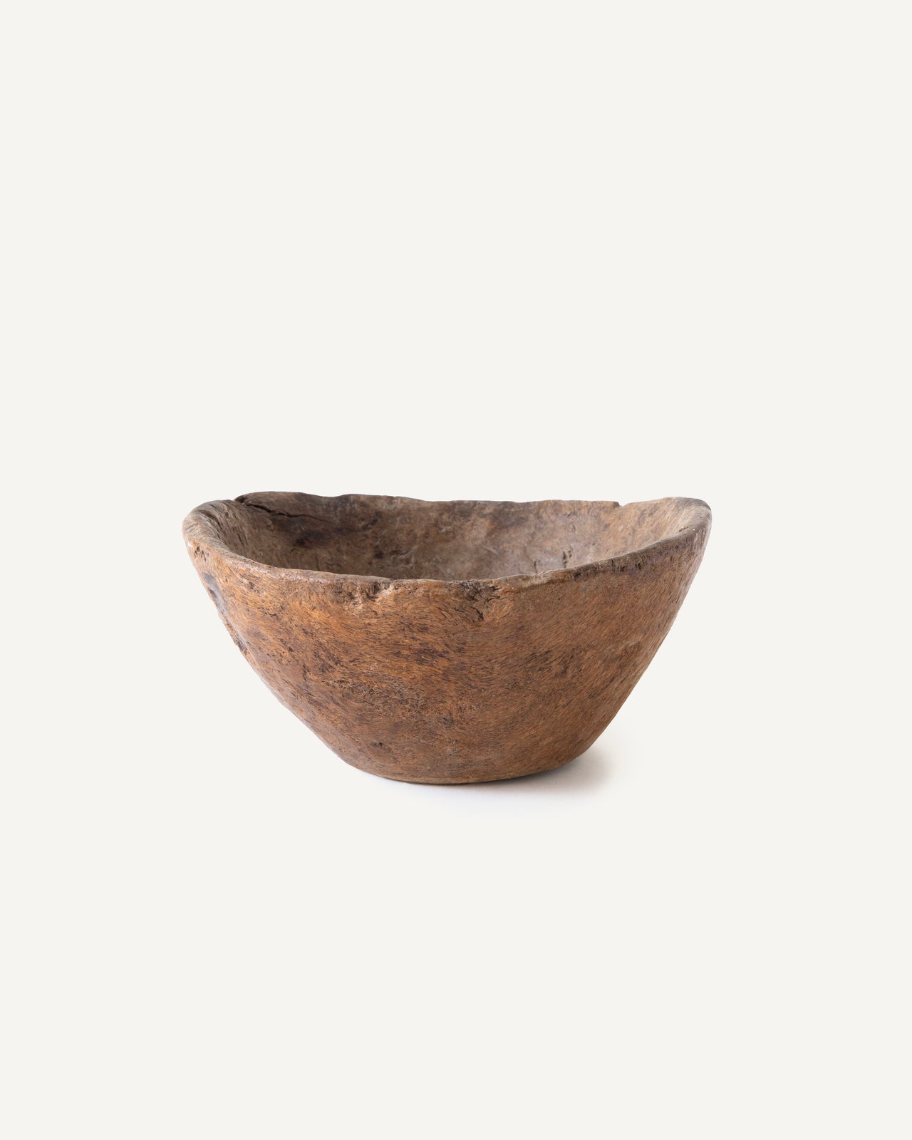 Late 20th Century Carved Wooden Bowl